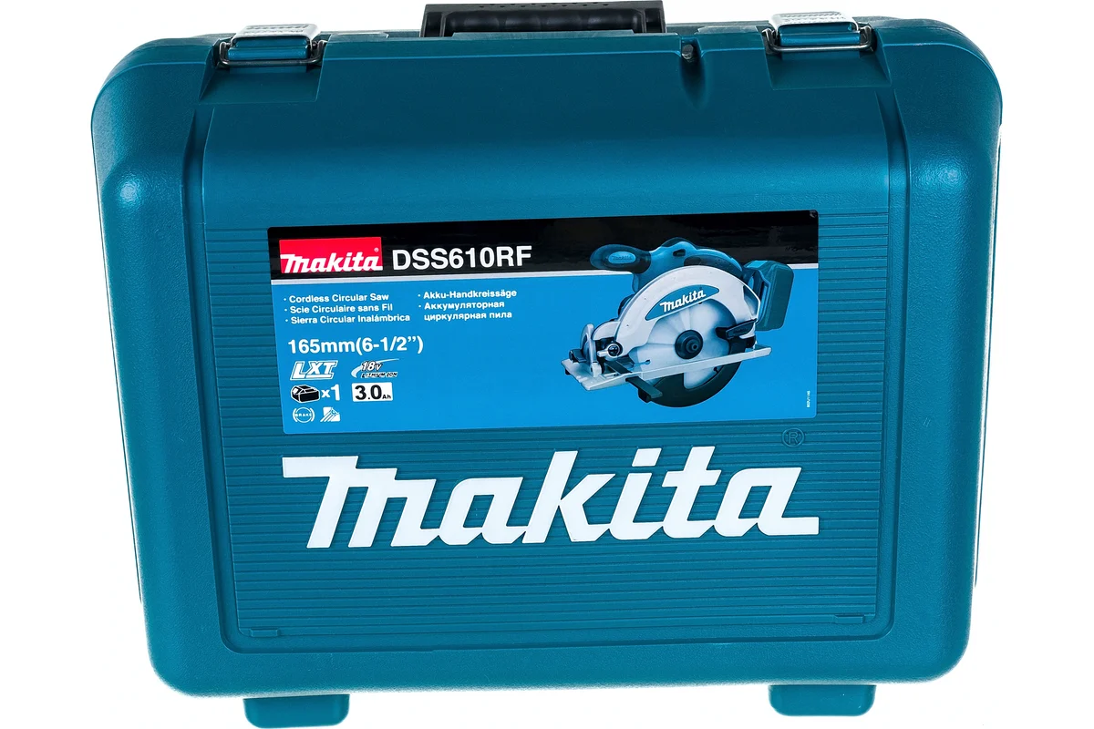 Пила дисковая аккумуляторная Makita DSS610RF