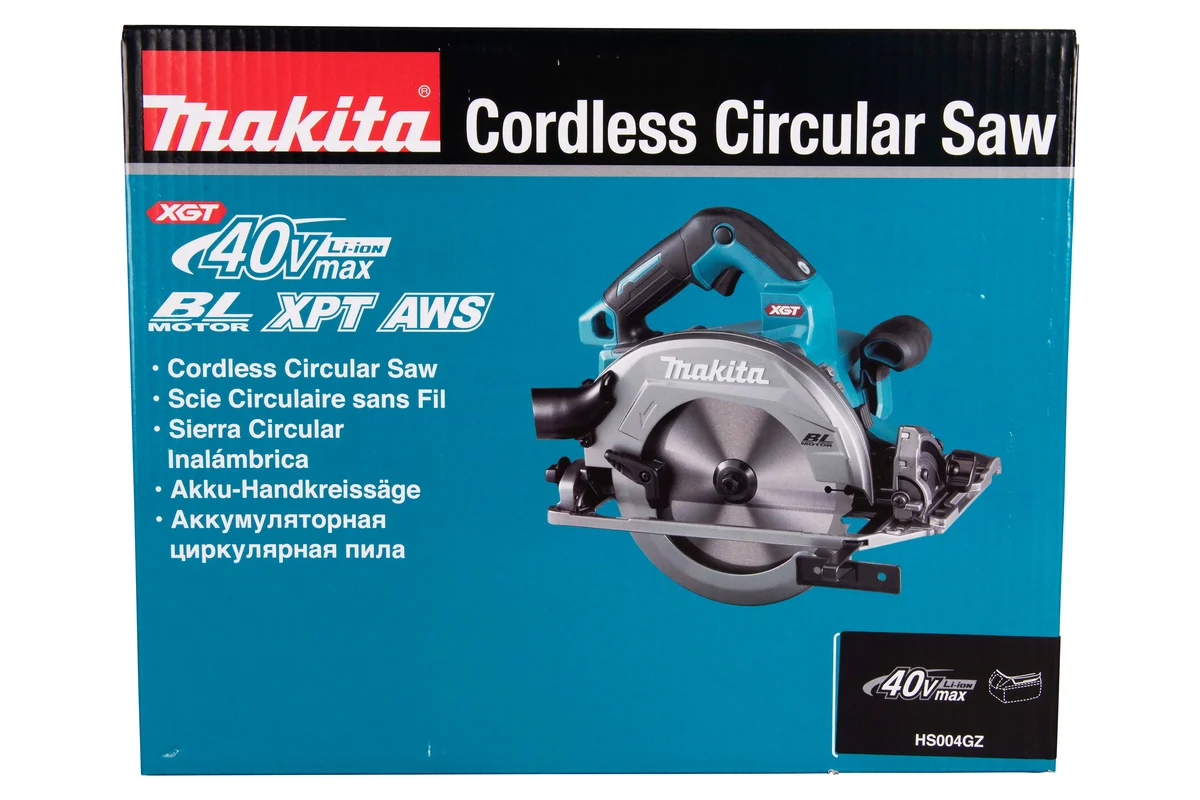 Пила дисковая аккумуляторная Makita HS004GZ01 (без акк, без з/у)