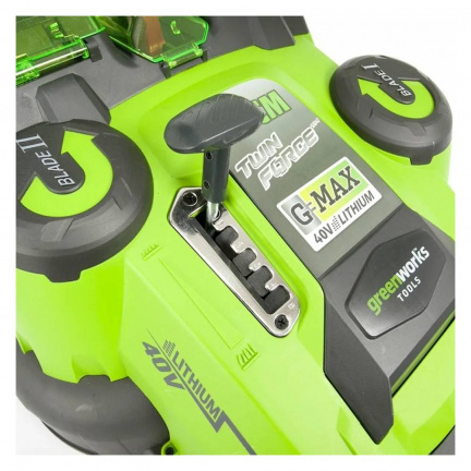 Аккумуляторная газонокосилка Greenworks G40LM49DBK4