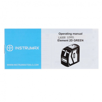 Лазерный уровень INSTRUMAX ELEMENT 2D Green