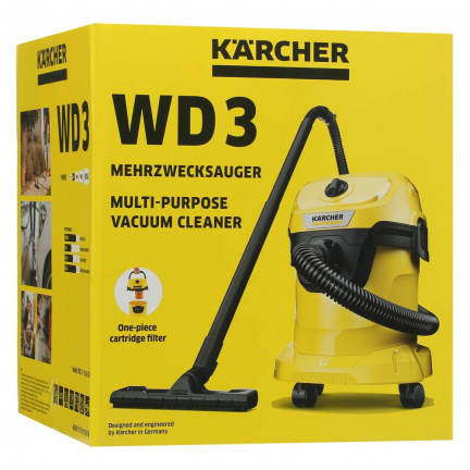 Пылесос хозяйственный Karcher WD 3 V-15/4/20