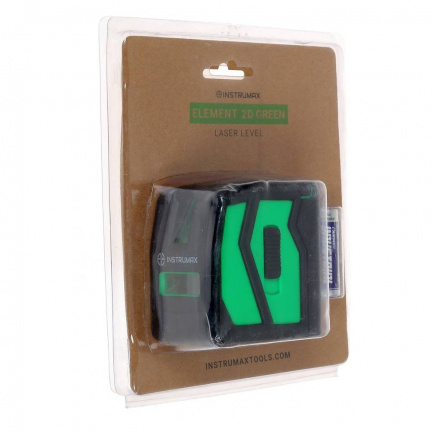 Лазерный уровень INSTRUMAX ELEMENT 2D Green