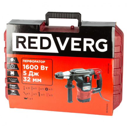 Перфоратор REDVERG RD-RH1600