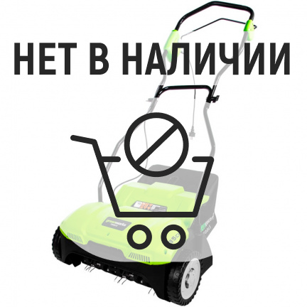 Электрический аэратор Greenworks GDT35