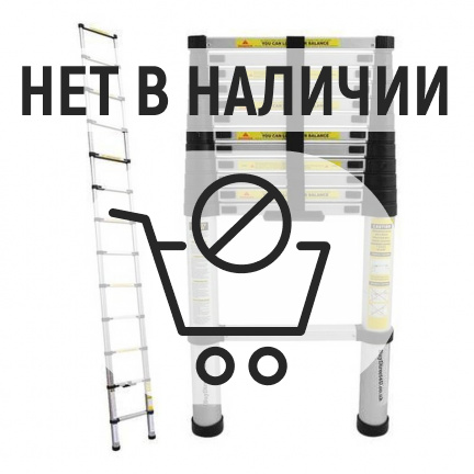 Лестница алюминиевая Алюмет двухсекционная 2x10 ступеней (DTLH 3.1)