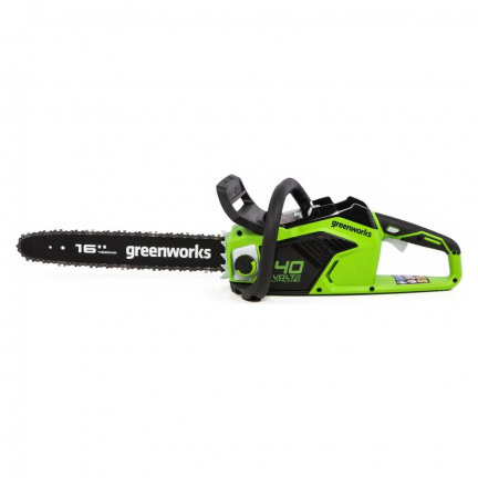 Аккумуляторная цепная пила GreenWorks GD40CS18 (без акк, без з/у)