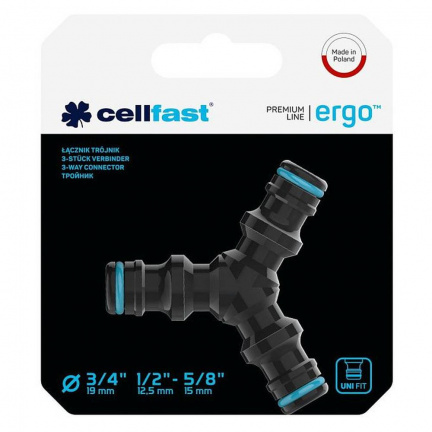 Тройник Cellfast ERGO (53-205)