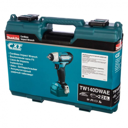 Аккумуляторный гайковерт Makita TW140DWAE ударный
