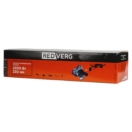 Машина шлифовальная угловая REDVERG RD-AG2300-230S