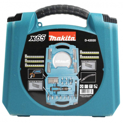 Набор инструмента Makita "Circle series" 65 предметов (кейс)