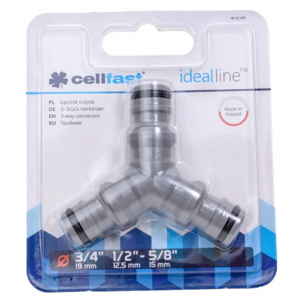 Тройник Cellfast IDEAL (50-645)