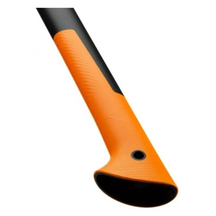 Набор Fiskars топор Х25 + нож строительный CarbonMax