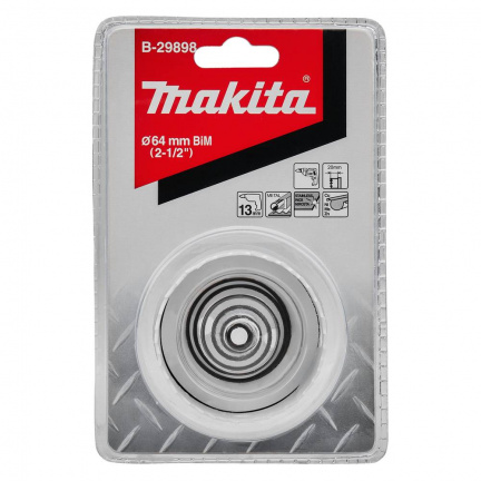 Коронка Makita BiM биметаллическая 64мм (B-29898)