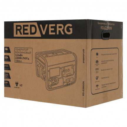 Бензиновый генератор REDVERG RD-G3900N