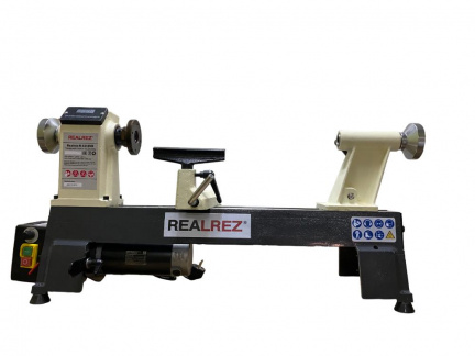Токарный станок по дереву REALREZ R-1218VD 550 W