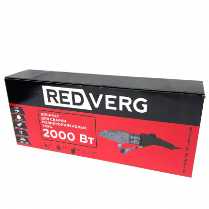 Аппарат для сварки полипропиленовых труб REDVERG RD-PW2000-63