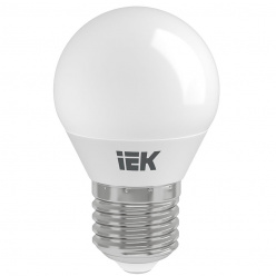 Лампа светодиодная IEK G45 5Вт 230В 4000К E27