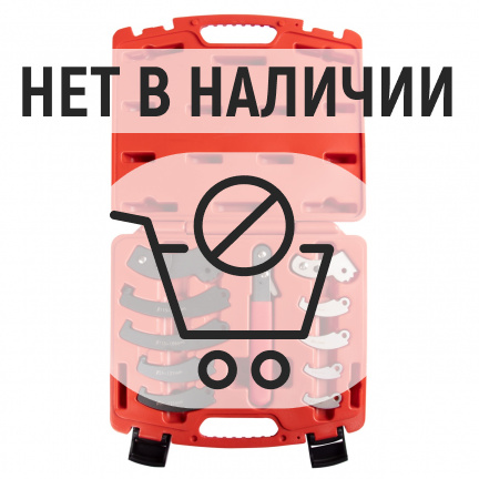 Набор ключей радиусных шарнирных 19-166 мм, кейс, 11 предметов МАСТАК 026-00011C