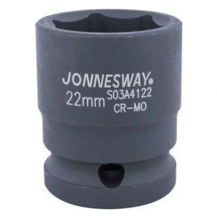 Головка торцевая Jonnesway 1/2" 22мм ударная (S03A4122)