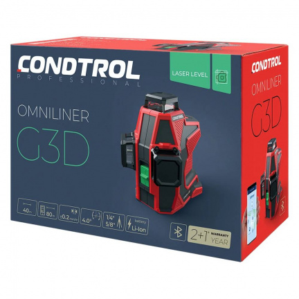 Лазерный уровень CONDTROL Omniliner G3D