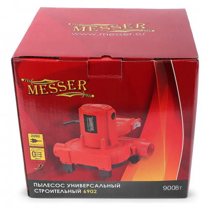 Пылесос строительный MESSER 6902