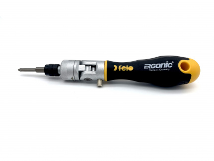 Felo Набор бит SL/PH/PZ/Tx/HEX и головок с поворотной трещоткой Ergonic K в кейсе, 22 шт 06072206