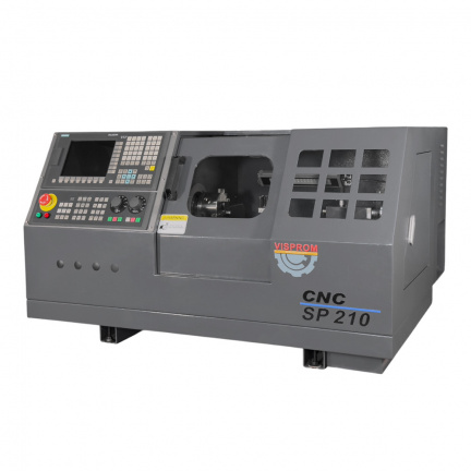 VISPROM SP210 CNC Токарный станок с ЧПУ с горизонтальной станиной