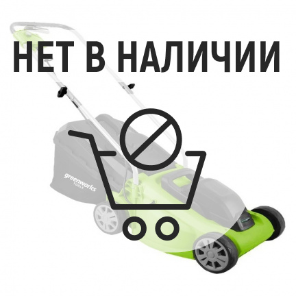 Электрическая газонокосилка Greenworks GLM1232