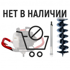 Мотобур ADA GroundDrill-7 + шнек FROZEN Ground Drill 250 800мм + удлинитель Extension 50