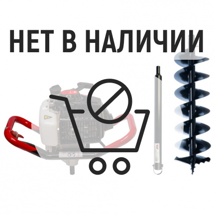 Мотобур ADA GroundDrill-7 + шнек FROZEN Ground Drill 250 800мм + удлинитель Extension 50