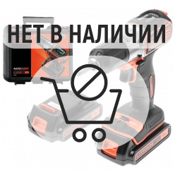 Аккумуляторная дрель-шуруповерт Black&Decker ASD18KB