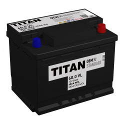 Аккумулятор TITAN STANDART 6CT-60.0 VL