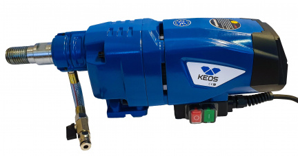 Установка алмазного бурения KEOS KS-200SET (двигатель KS-200 + прямая стойка)