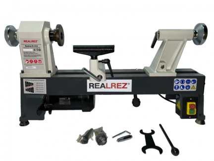 Токарный станок по дереву REALREZ R-1218 550 W