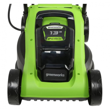 Аккумуляторная газонокосилка Greenworks GD24LM33K2