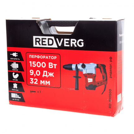 Перфоратор REDVERG RD-RH1500