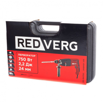 Перфоратор REDVERG RD-RH750