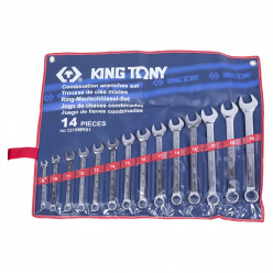 Набор ключей комбинированных 8-24 мм, 14 пр King Tony