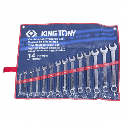 Набор ключей комбинированных 8-24 мм, 14 пр King Tony
