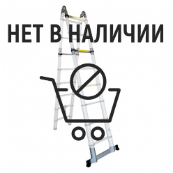 Лестница алюминиевая Алюмет двухсекционная 2x10 ступеней (DTLH 3.1)