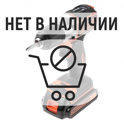 Аккумуляторная дрель-шуруповерт Black&Decker ASD18K