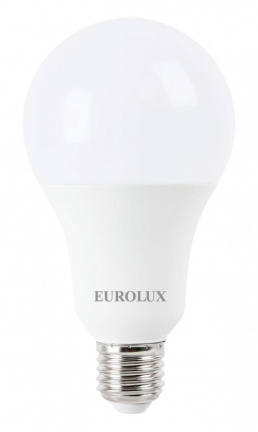 Лампа светодиодная LL-E-A80-25W-230-4K-E27 (груша, 25Вт, нейтр., Е27) Eurolux