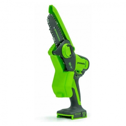 Аккумуляторная цепная пила-мини Greenworks G24MCS10 (без акк, без з/у)