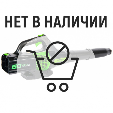 Аккумуляторная воздуходувка Greenworks GD60AB 60В (без акк, без з/у)