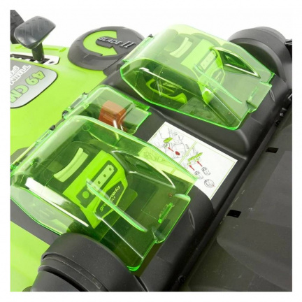Аккумуляторная газонокосилка Greenworks G40LM49DBK4