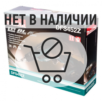 Аккумуляторная дрель-шуруповерт Makita DFS452Z для гипсокартона (без акк, без з/у)