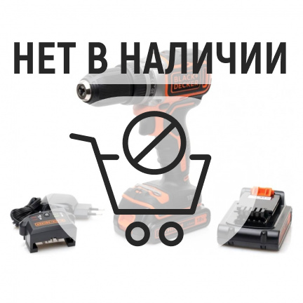 Аккумуляторная дрель-шуруповерт Black&Decker BL186KB