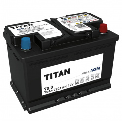 Аккумулятор TITAN AGM 6СТ-70.0 VRLA