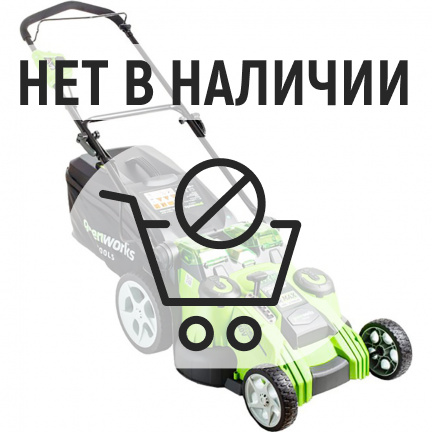 Аккумуляторная газонокосилка Greenworks Twin Force G40LM49DB (без акк, без з/у)