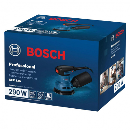 Эксцентриковая шлифмашина Bosch GEX 125